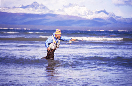 Yvon Chouninard fly fishing