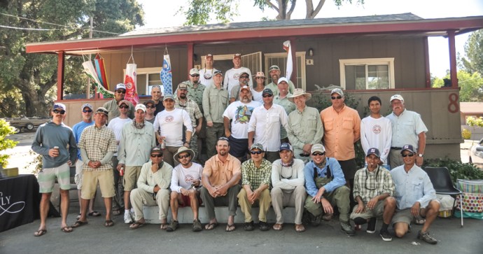 Group Shot at Lake Henshaw. Photo by Michelle Woo Bowman