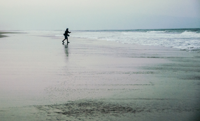 Zino making the cast. photo by Al Q