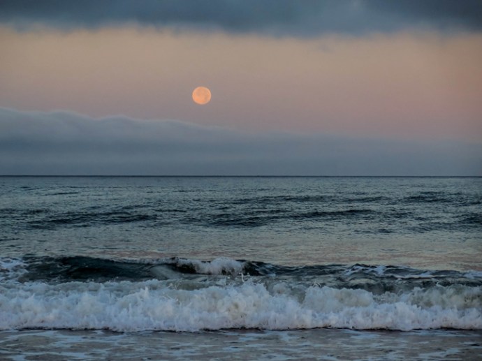 saturday morning was had a special surprise lighting up the early morning sky. photo by Al Q