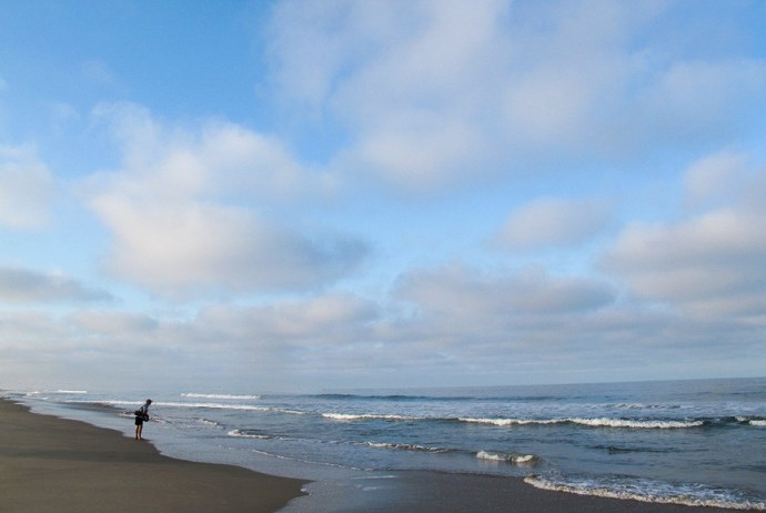 pretty early morning light. Photo of Al Q by Jon Nakano