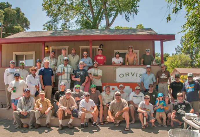 There were 40 registered anglers that participated in Conway Bowman and Al Q's Carp Throwdown at Lake Henshaw this past June 13th. It was a record breaking crowd. Photo by Al Quattrocchi