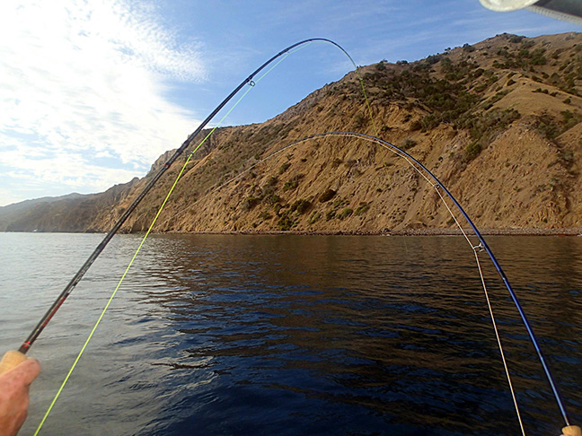 one of many doubles and triples. photo by Glenn Ueda